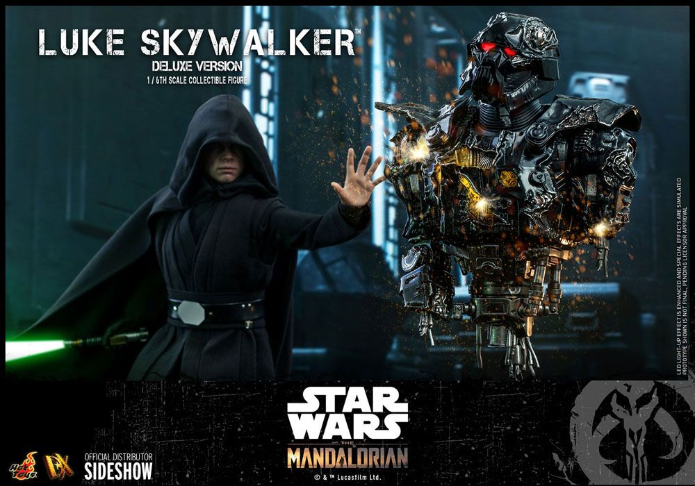 Star Wars The Mandalorian Actionfigur 1/6 Luke Skywalker (Deluxe Version) 30 cm