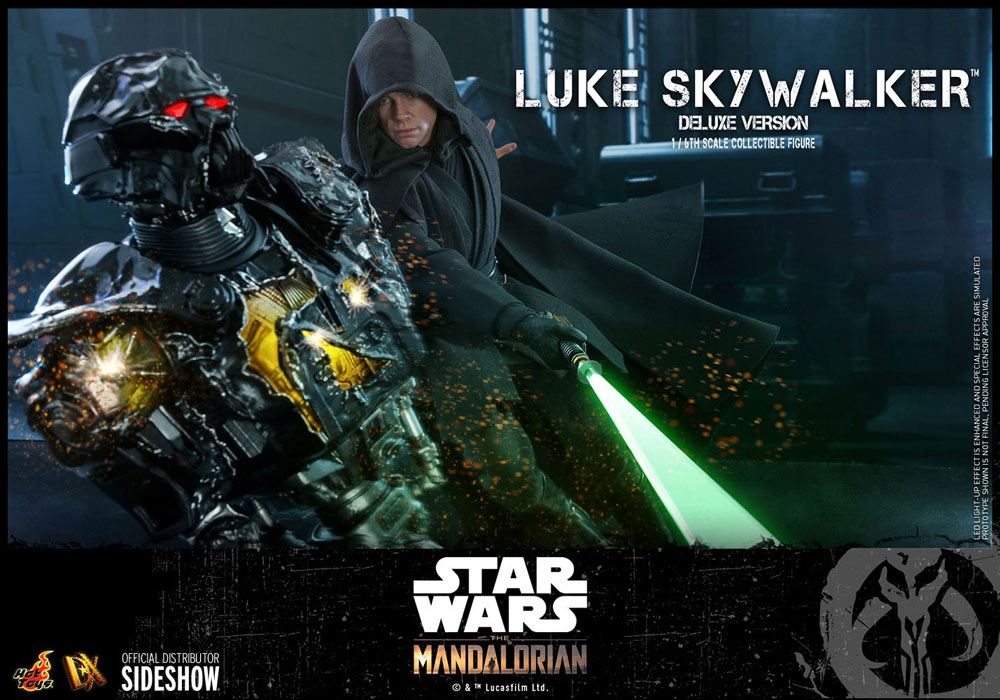 Star Wars The Mandalorian Actionfigur 1/6 Luke Skywalker (Deluxe Version) 30 cm