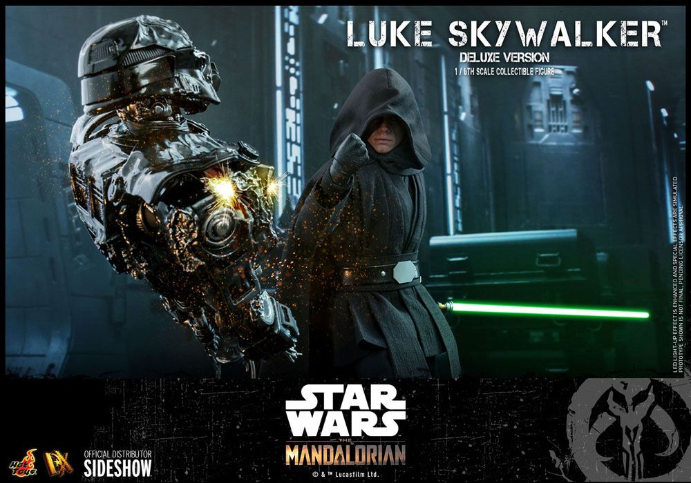 Star Wars The Mandalorian Actionfigur 1/6 Luke Skywalker (Deluxe Version) 30 cm