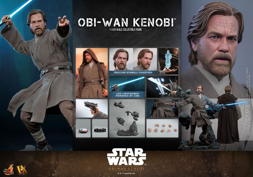 Star Wars: Obi-Wan Kenobi Actionfigur 1/6 Obi-Wan Kenobi 30 cm
