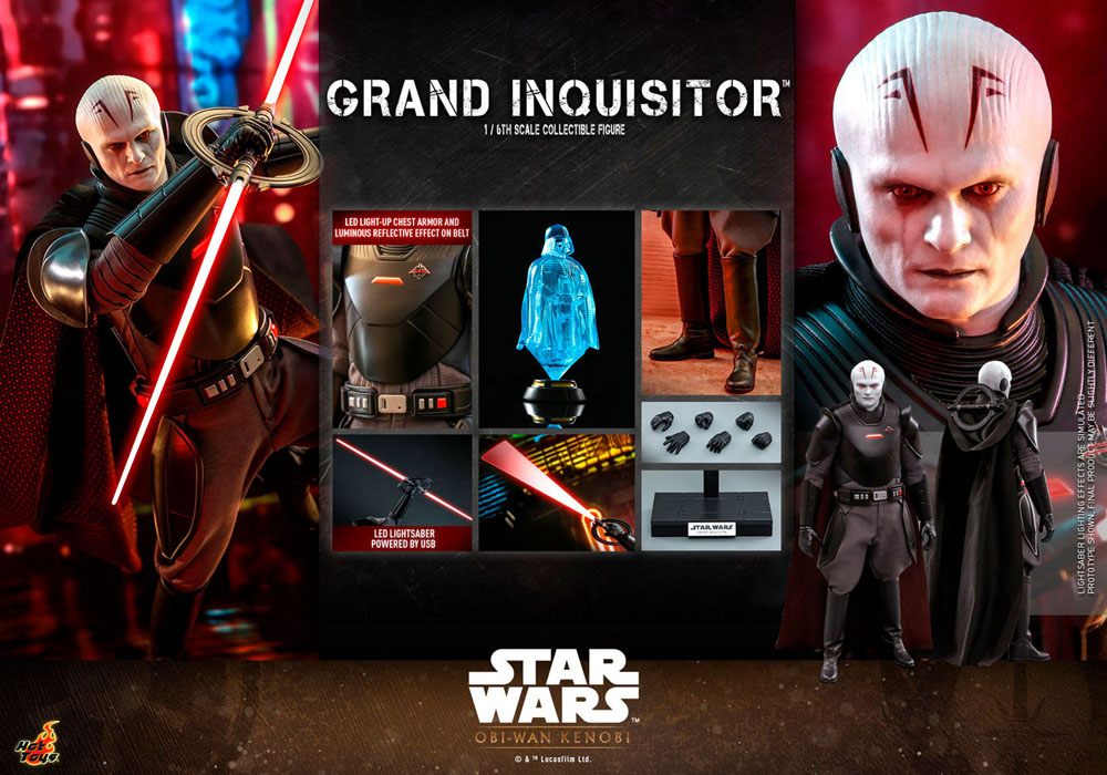 Star Wars: Obi-Wan Kenobi Actionfigur 1/6 Grand Inquisitor 30 cm