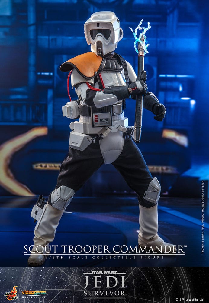 Star Wars: Jedi Survivor Videogame Masterpiece Actionfigur 1/6 Scout Trooper Commander 30 cm
