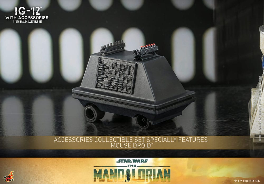Star Wars: The Mandalorian Actionfigur 1/6 IG-12 mit Zubehör 36 cm