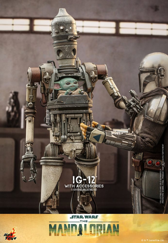 Star Wars: The Mandalorian Actionfigur 1/6 IG-12 mit Zubehör 36 cm