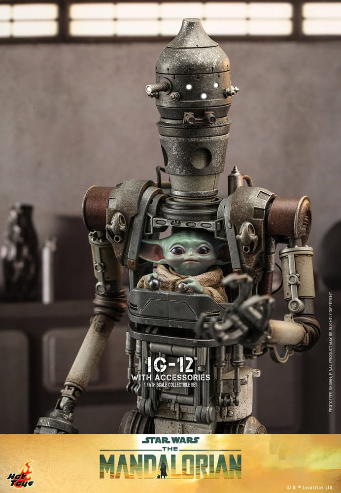 Star Wars: The Mandalorian Actionfigur 1/6 IG-12 mit Zubehör 36 cm