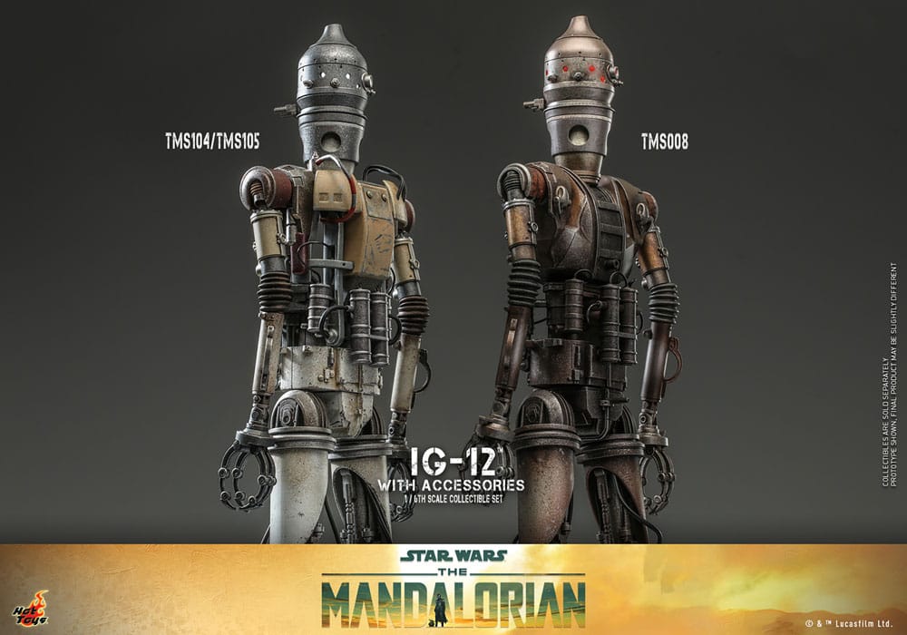 Star Wars: The Mandalorian Actionfigur 1/6 IG-12 mit Zubehör 36 cm
