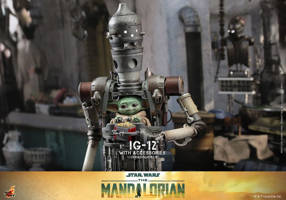 Star Wars: The Mandalorian Actionfigur 1/6 IG-12 mit Zubehör 36 cm