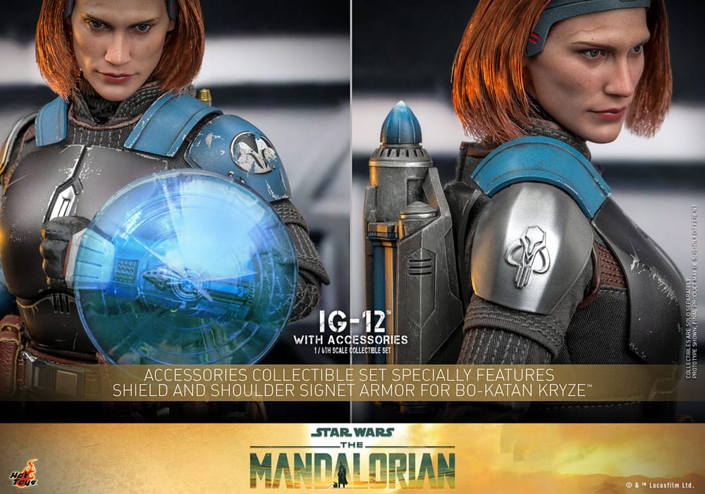 Star Wars: The Mandalorian Actionfigur 1/6 IG-12 mit Zubehör 36 cm