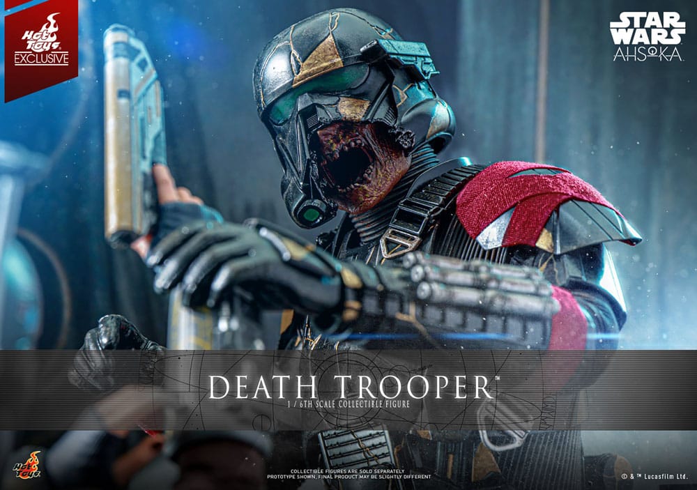Star Wars: Ahsoka Television Masterpiece Actionfigur 1/6 Death Trooper Hot Toys Exclusive 31 cm