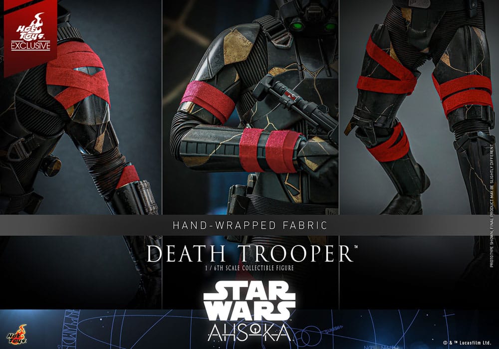 Star Wars: Ahsoka Television Masterpiece Actionfigur 1/6 Death Trooper Hot Toys Exclusive 31 cm