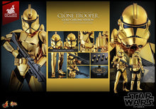 Star Wars Actionfigur 1/6 Clone Trooper (Gold Chrome Version) Exclusive 30 cm