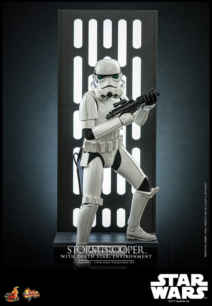 Star Wars Movie Masterpiece Actionfigur 1/6 Stormtrooper with Death Star Environment 30 cm