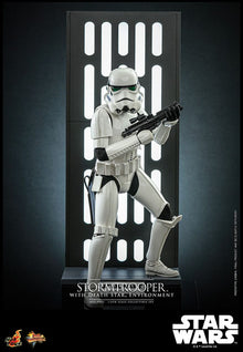 Star Wars Movie Masterpiece Actionfigur 1/6 Stormtrooper with Death Star Environment 30 cm