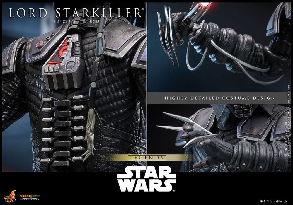 Star Wars Legends Videogame Masterpiece Actionfigur 1/6 Lord Starkiller 31 cm
