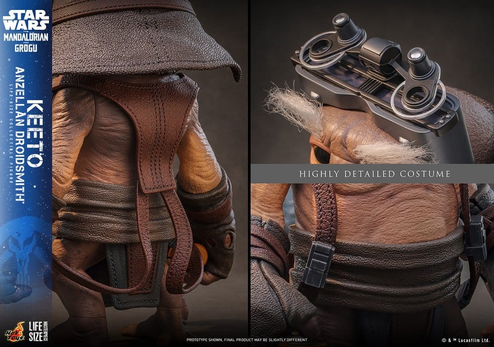 PRE-ORDER: Star Wars: The Mandalorian & Grogu Life-Size Masterpiece Lebensgroße Figur Keeto (Anzellan Droidsmith) 26 cm