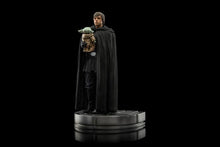 Star Wars The Mandalorian Art Scale Statue 1/10 Luke Skywalker und Grogu 21 cm