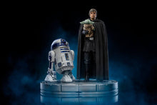Star Wars The Mandalorian Art Scale Statue 1/10 Luke Skywalker und Grogu 21 cm