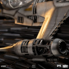 Das Buch von Boba Fett Demi Art Scale Statue 1/20 Mando's N-1 Starfighter 60 cm