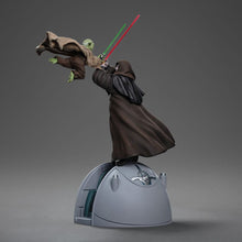 Star Wars Deluxe Art Scale Statue 1/10 Yoda vs Emperor Palpatine (CCXP Exclusive 2024) 31 cm