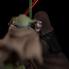 Star Wars Deluxe Art Scale Statue 1/10 Yoda vs Emperor Palpatine (CCXP Exclusive 2024) 31 cm