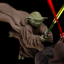 Star Wars Deluxe Art Scale Statue 1/10 Yoda vs Emperor Palpatine (CCXP Exclusive 2024) 31 cm