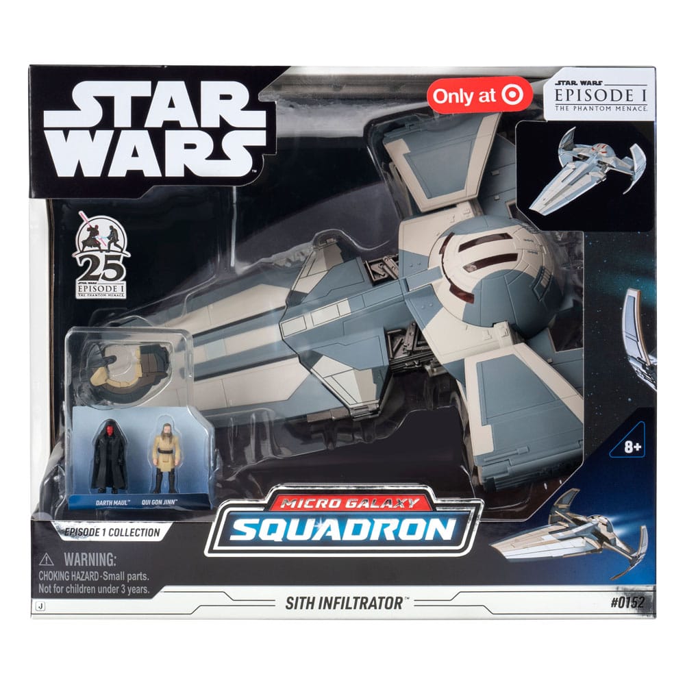 Star Wars Fahrzeug mit Figur Deluxe Armored Sith Infiltrator Episode 1 Collection 20 cm