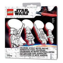 LEGO Star Wars Klebezettel Set mit Stift Darth Vader