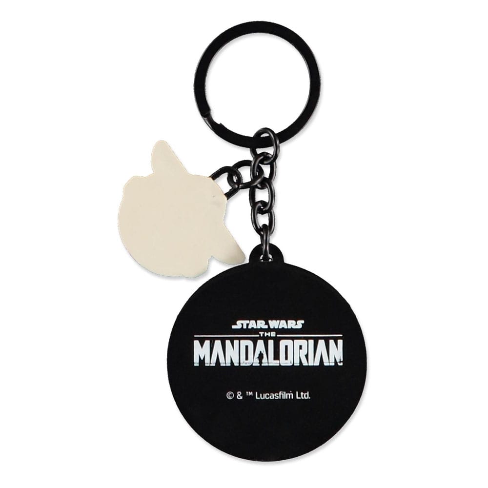 Star Wars: The Mandalorian Gummi-Schlüsselanhänger Mandalorian & Grogu
