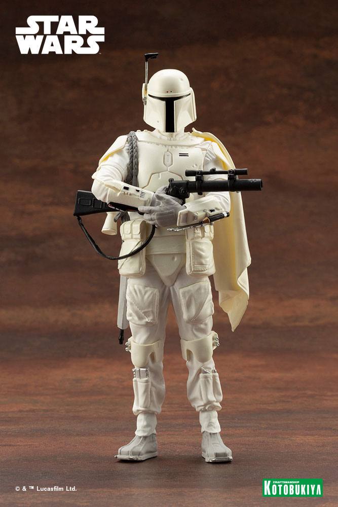 Star Wars - ARTFX+ Statue 1/10 - Boba Fett White Armor Ver. 18 cm