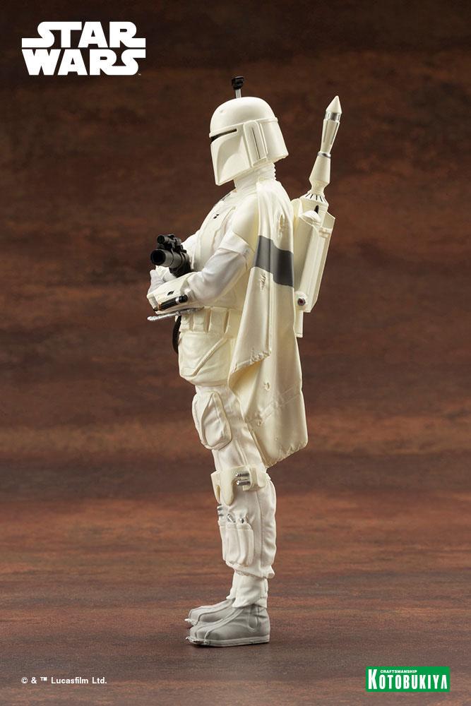 Star Wars ARTFX+ Statue 1/10 Boba Fett White Armor Ver. 18 cm