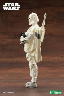 Star Wars ARTFX+ Statue 1/10 Boba Fett White Armor Ver. 18 cm