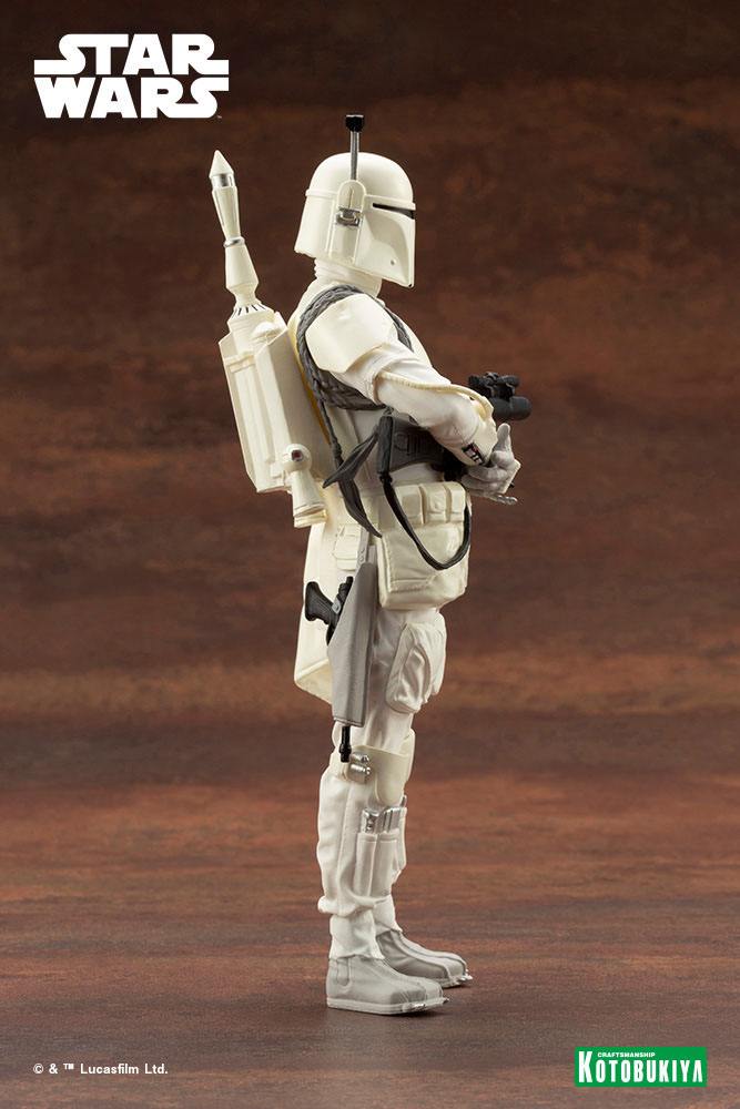 Star Wars ARTFX+ Statue 1/10 Boba Fett White Armor Ver. 18 cm