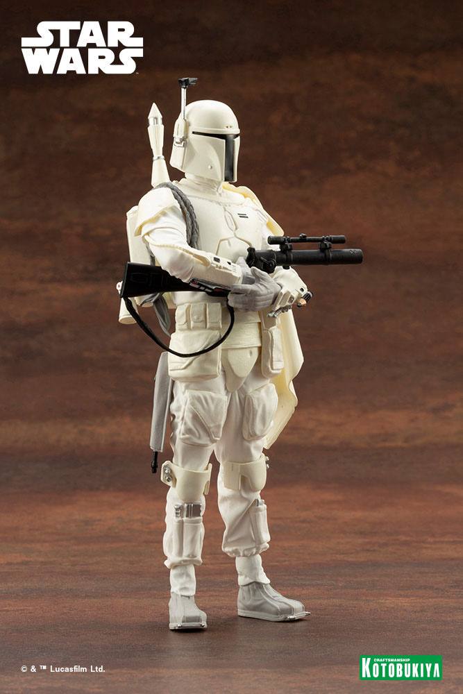 Star Wars ARTFX+ Statue 1/10 Boba Fett White Armor Ver. 18 cm