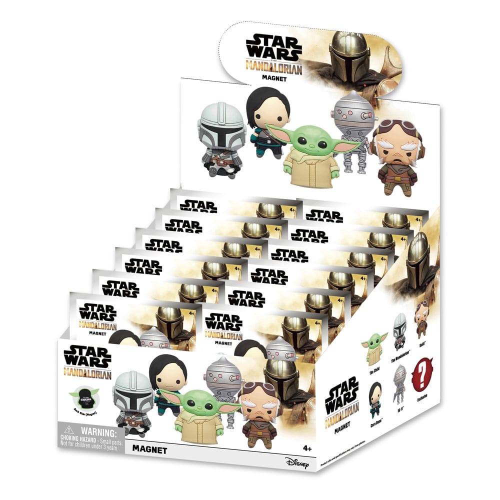 Star Wars: The Mandalorian 3D 3D Magnete Series 1 Display (12)