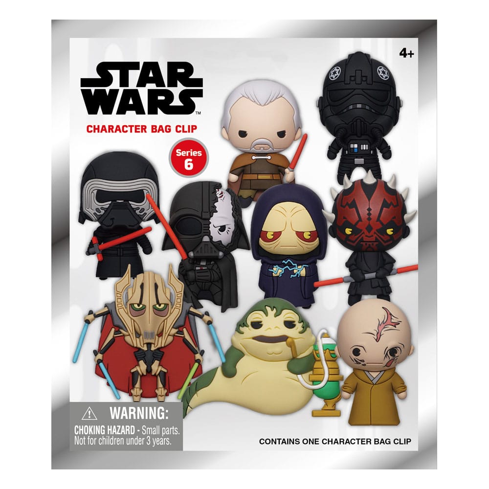 Star Wars 3D PVC-Taschenanhänger Year of the Dark Side Series 1 Display (24)
