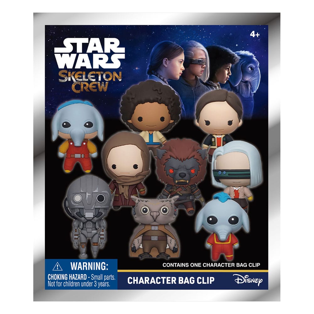 Star Wars 3D PVC-Taschenanhänger Skeleton Crew Display (24)