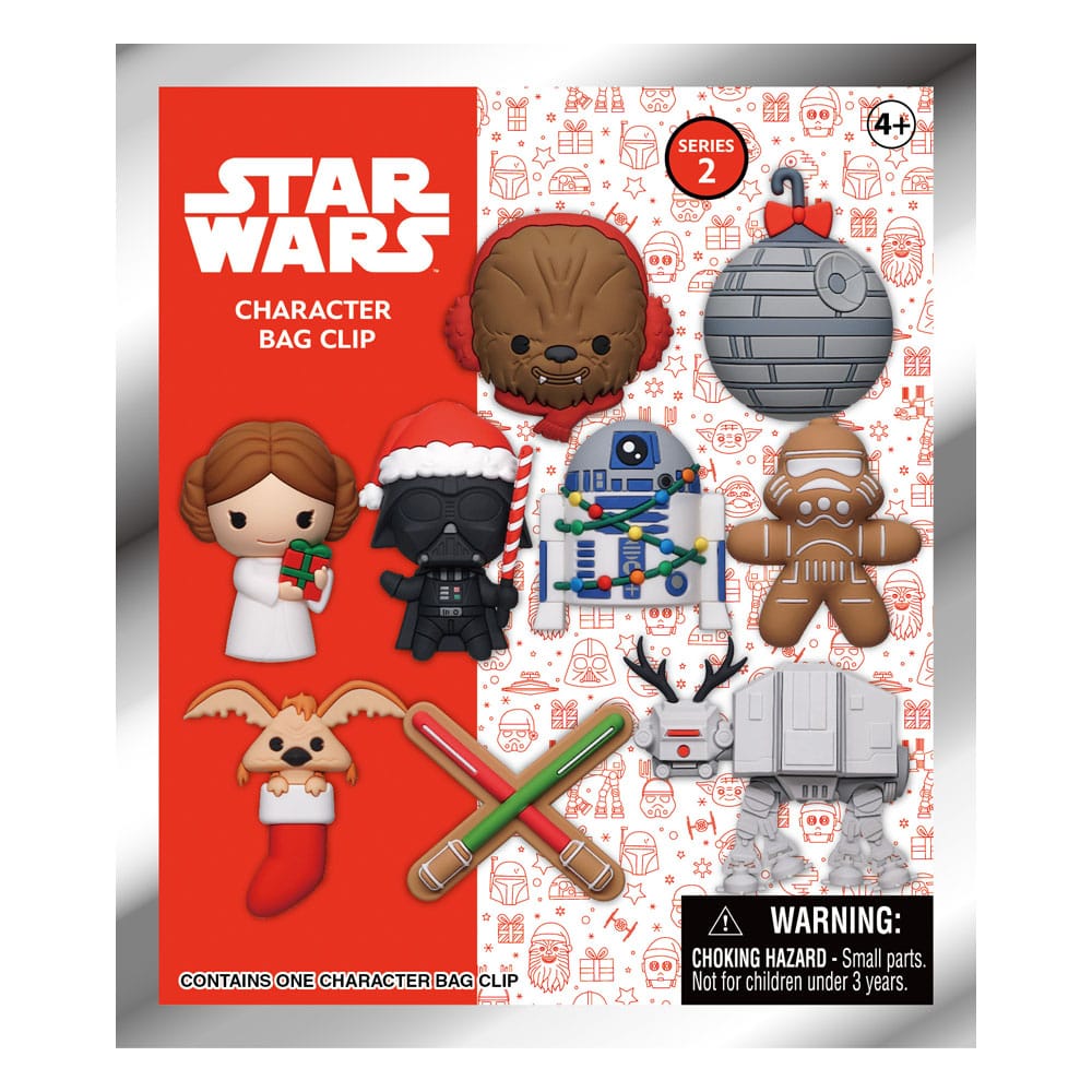 Star Wars 3D PVC-Taschenanhänger Series 2 Display (24)