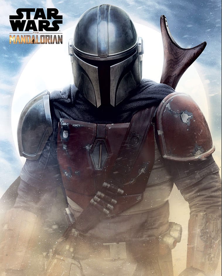 Star Wars: The Mandalorian Poster Set Sand 40 x 50 cm (4)