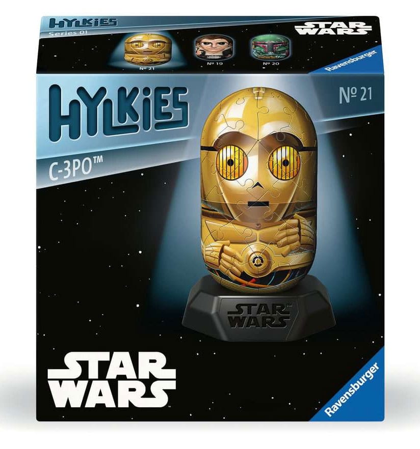 Star Wars Hylkies 3D Puzzle C-3PO (55 Teile)