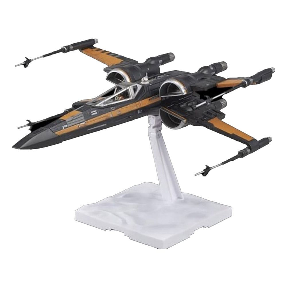 Star Wars model kit 1/72 Poe's X-Wing Fighter 17 cm