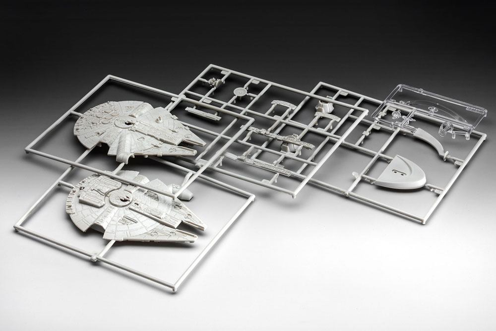 Star Wars Episode VII Modellbausatz 1/241 Millennium Falcon 10 cm