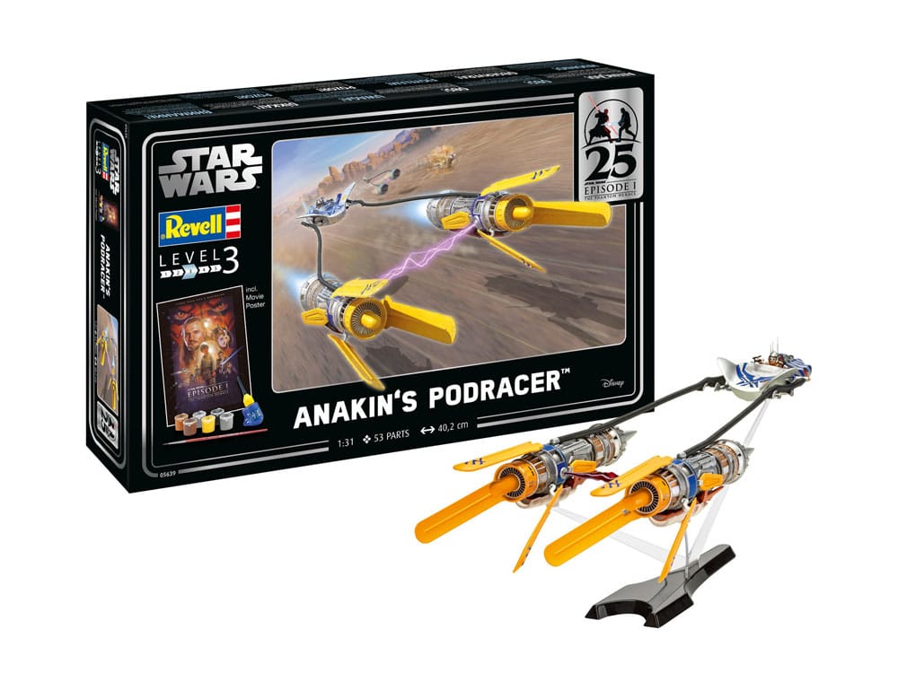 Star Wars Episode I Modellbausatz Geschenkset 1/31 Anakin's Podracer 40 cm