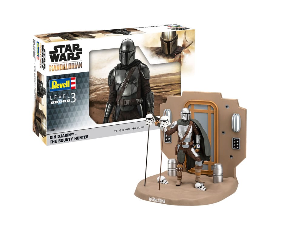 Star Wars: The Mandalorian Modellbausatz Din Djarin - The Bounty Hunter