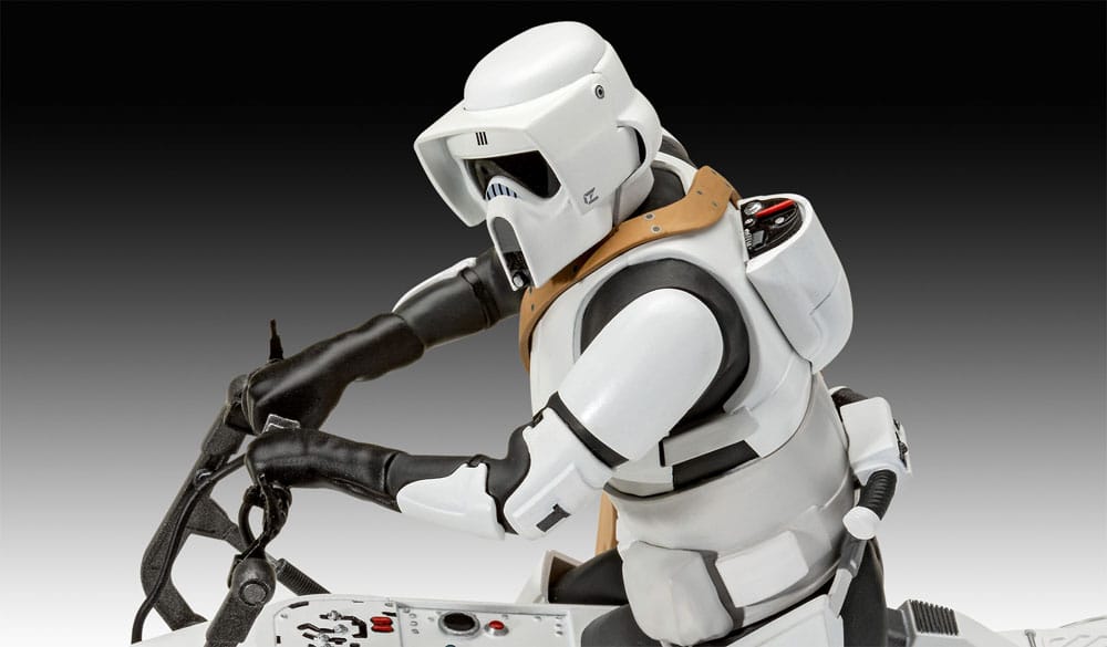 Star Wars Modellbausatz 1/12 Speeder Bike 26 cm