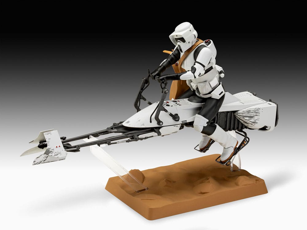 Star Wars Modellbausatz 1/12 Speeder Bike 26 cm