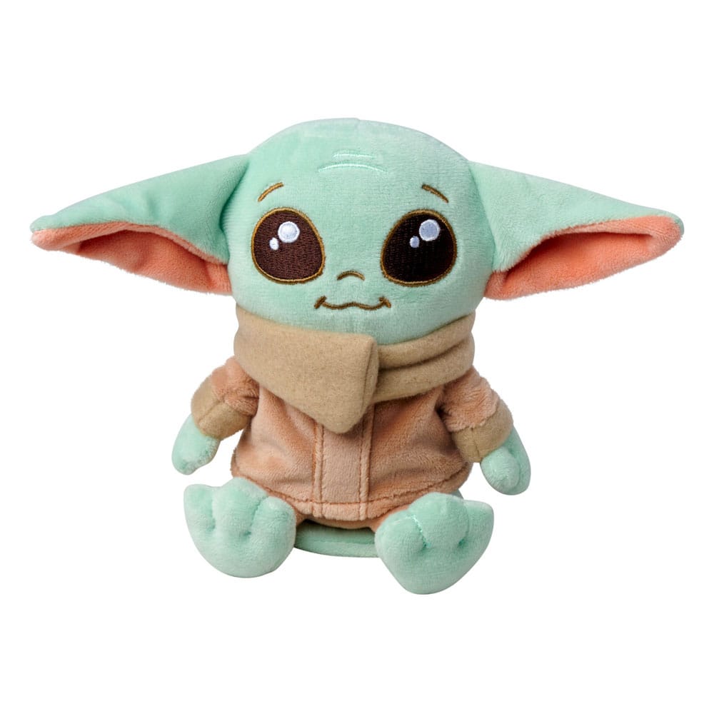 Star Wars The Mandalorian Plüschfigur Grogu Shoulder Rider 12 cm