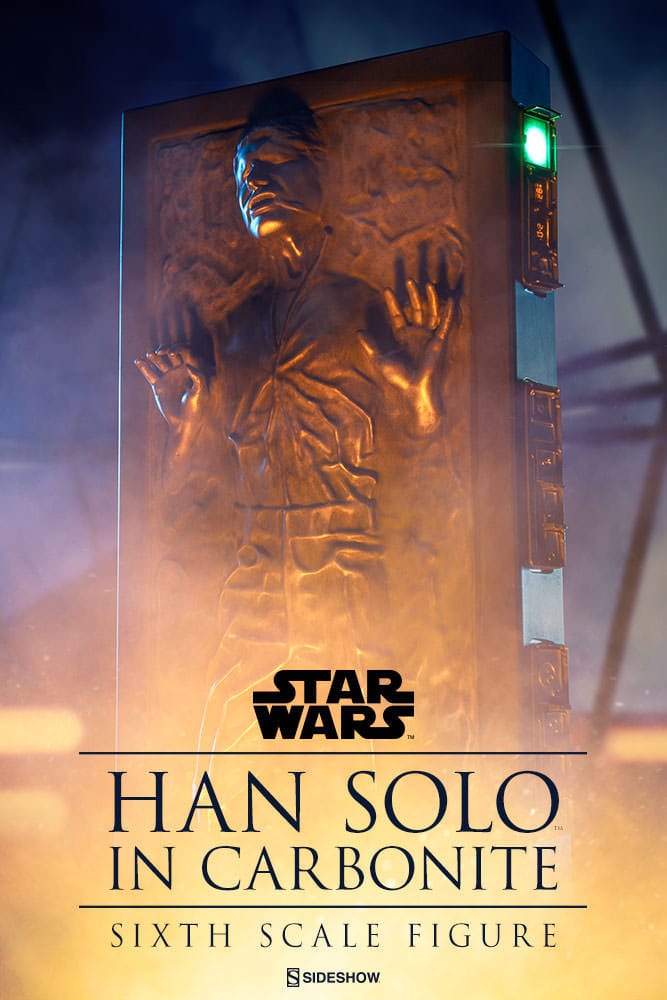 Star Wars Fgur 1/6 Han Solo in Carbonite 38 cm
