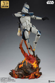 Star Wars Premium Format Figur Captain Rex (Phase 1 Version) Sideshow Exclusive 68 cm