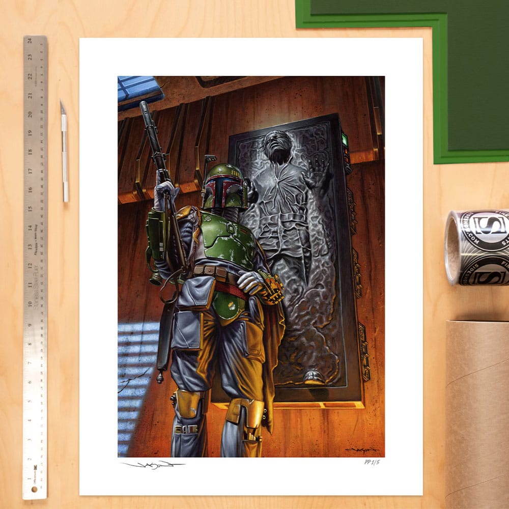 Star Wars Kunstdruck Boba Fett: The Bounty 46 x 61 cm - ungerahmt