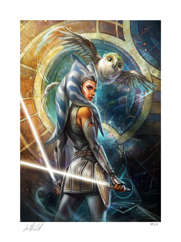 Star Wars: Rebels Kunstdruck Ahsoka Tano and Morai: Old Friends 46 x 61 cm - ungerahmt